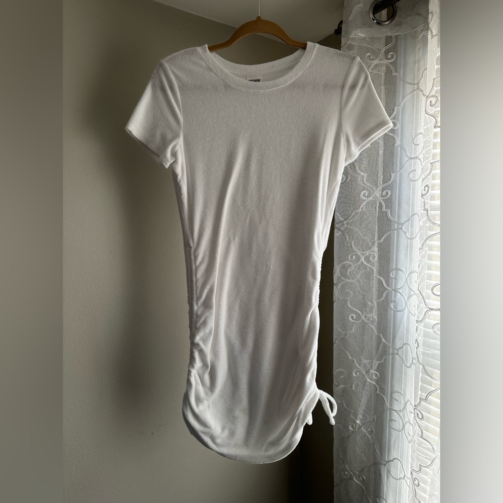 VS PINK Terry cloth tee shirt dress